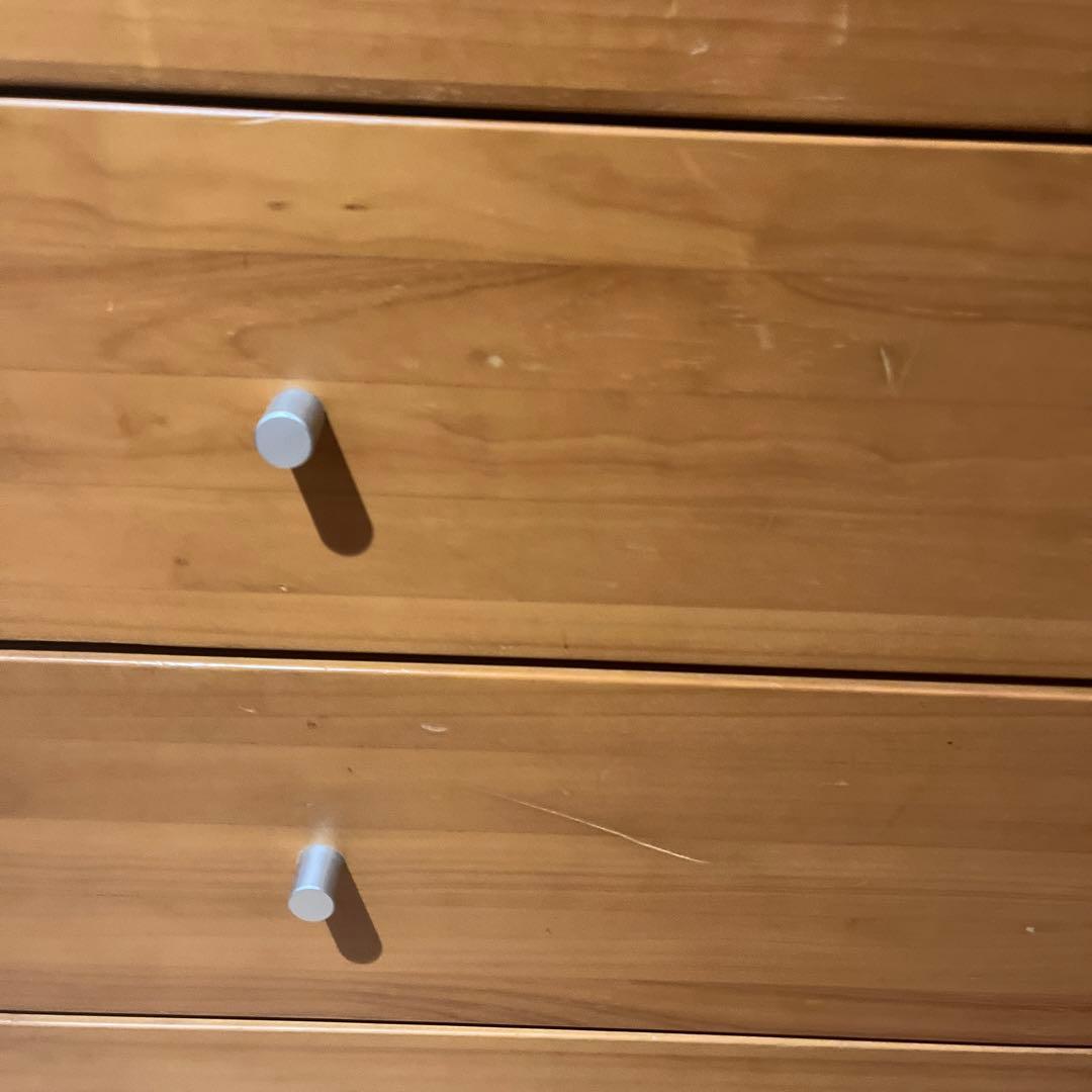 北欧　ビンテージ　デザイン　ジャパンビンテージ タモ製　7段チェスト