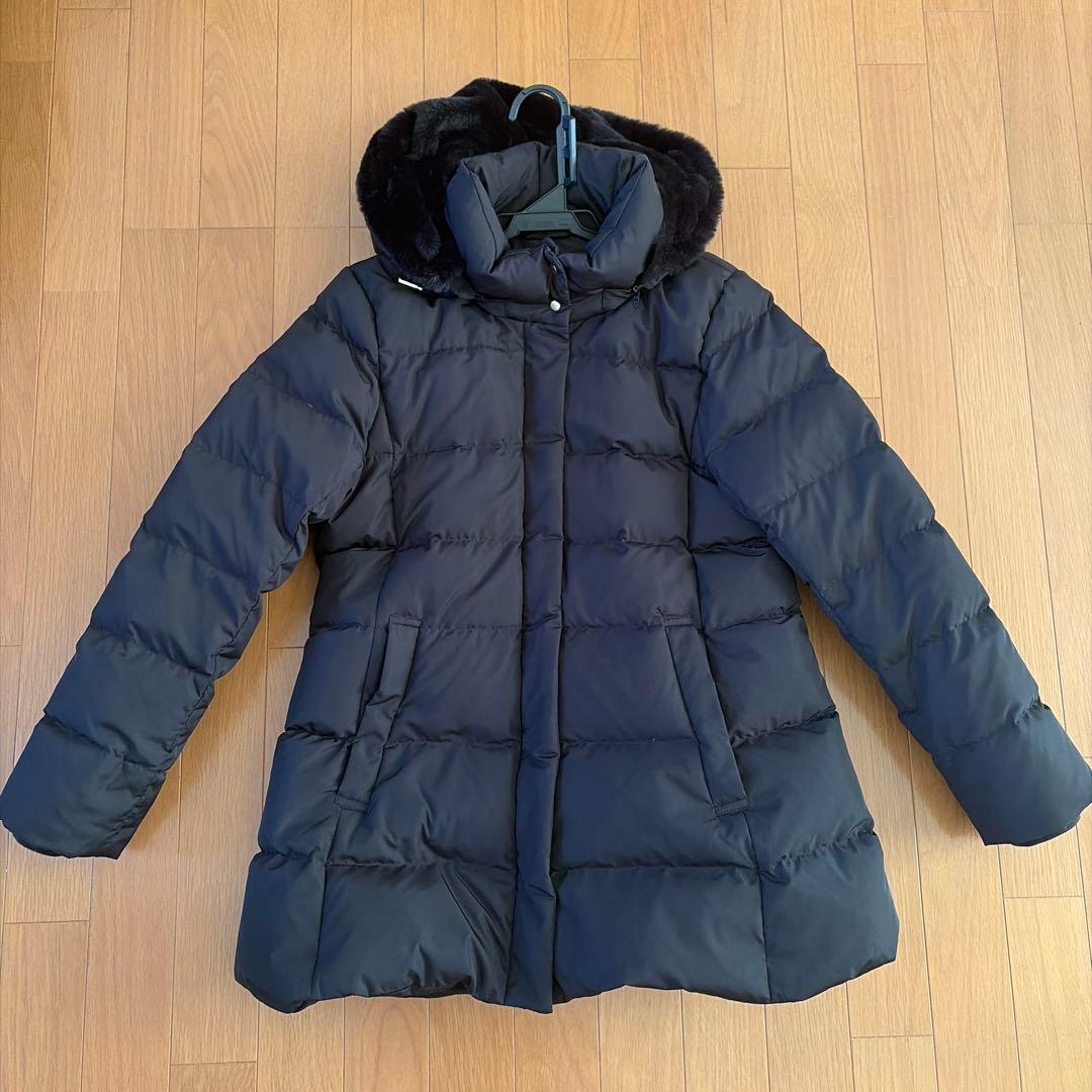 【新品未使用】グローバルワーク ウツクシルエット ダウン コート Mブラック