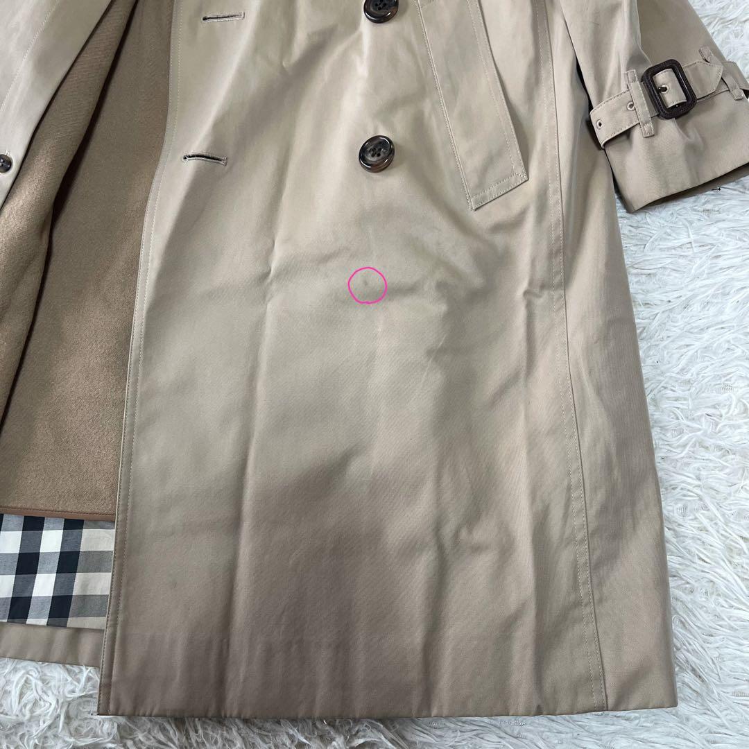 バーバリーロンドン　ウールライナー付き　トレンチコート　裏地メガチェック
