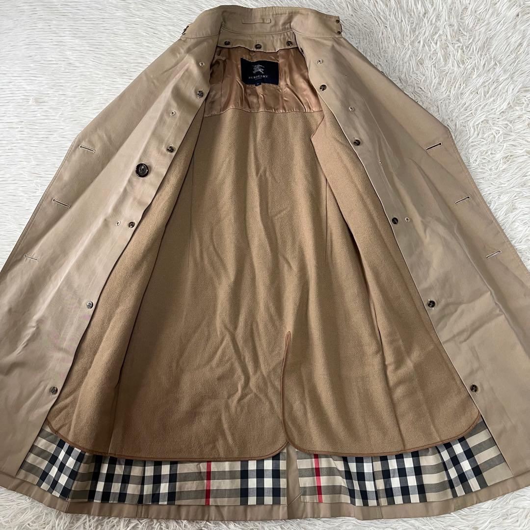 バーバリーロンドン　ウールライナー付き　トレンチコート　裏地メガチェック