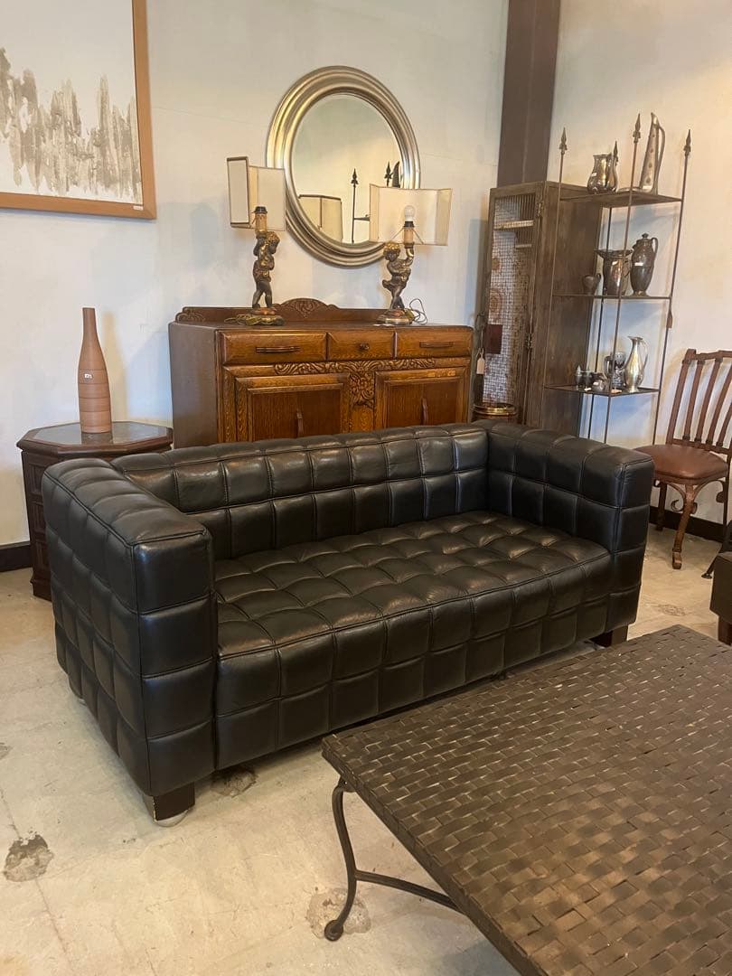 ヨーゼフ・ホフマン　クーブスソファ　リプロ