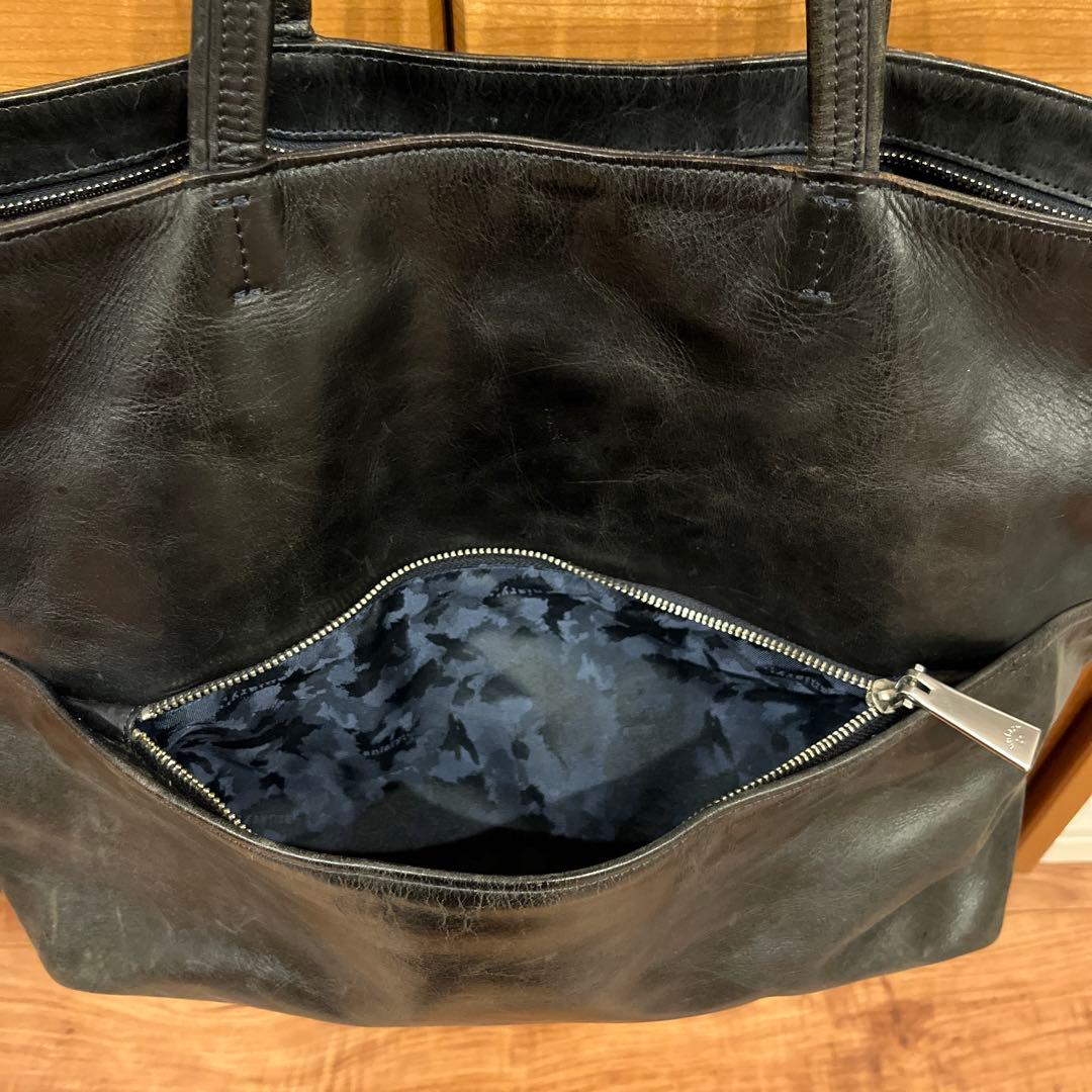 aniary アニアリ レザートートバッグ 黒