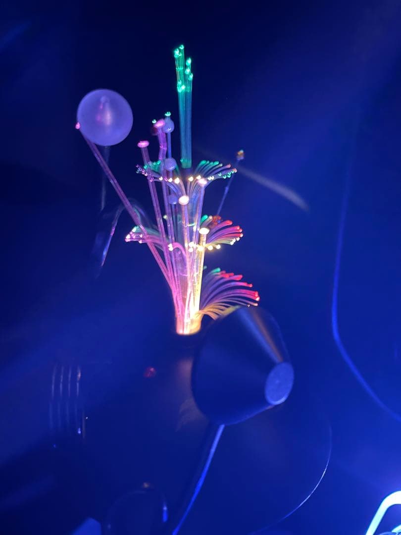 光ファイバーネオン　多光色　当時物　激レア　旧車　昭和　街道GX71 ハイソ