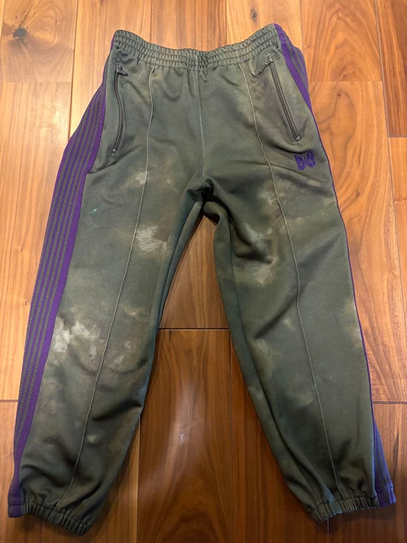 ニードルズ　ZIPPED TRACK PANT - POLY SMOOTH