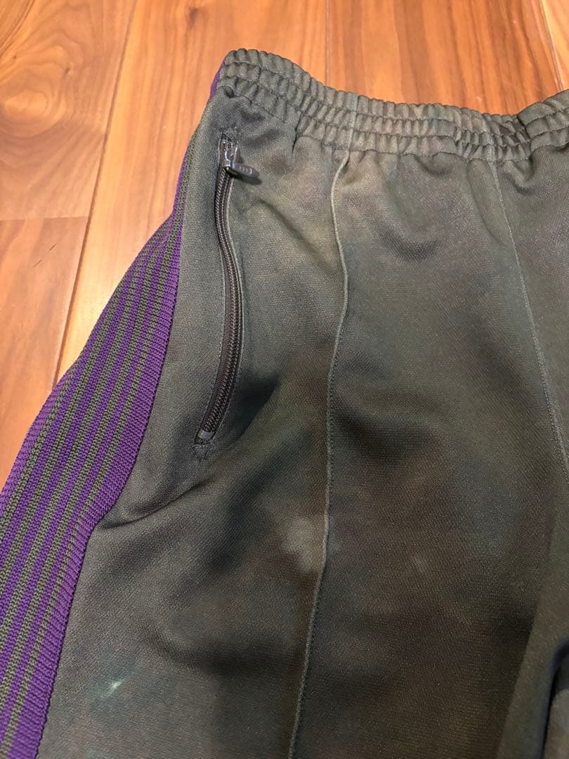 ニードルズ　ZIPPED TRACK PANT - POLY SMOOTH