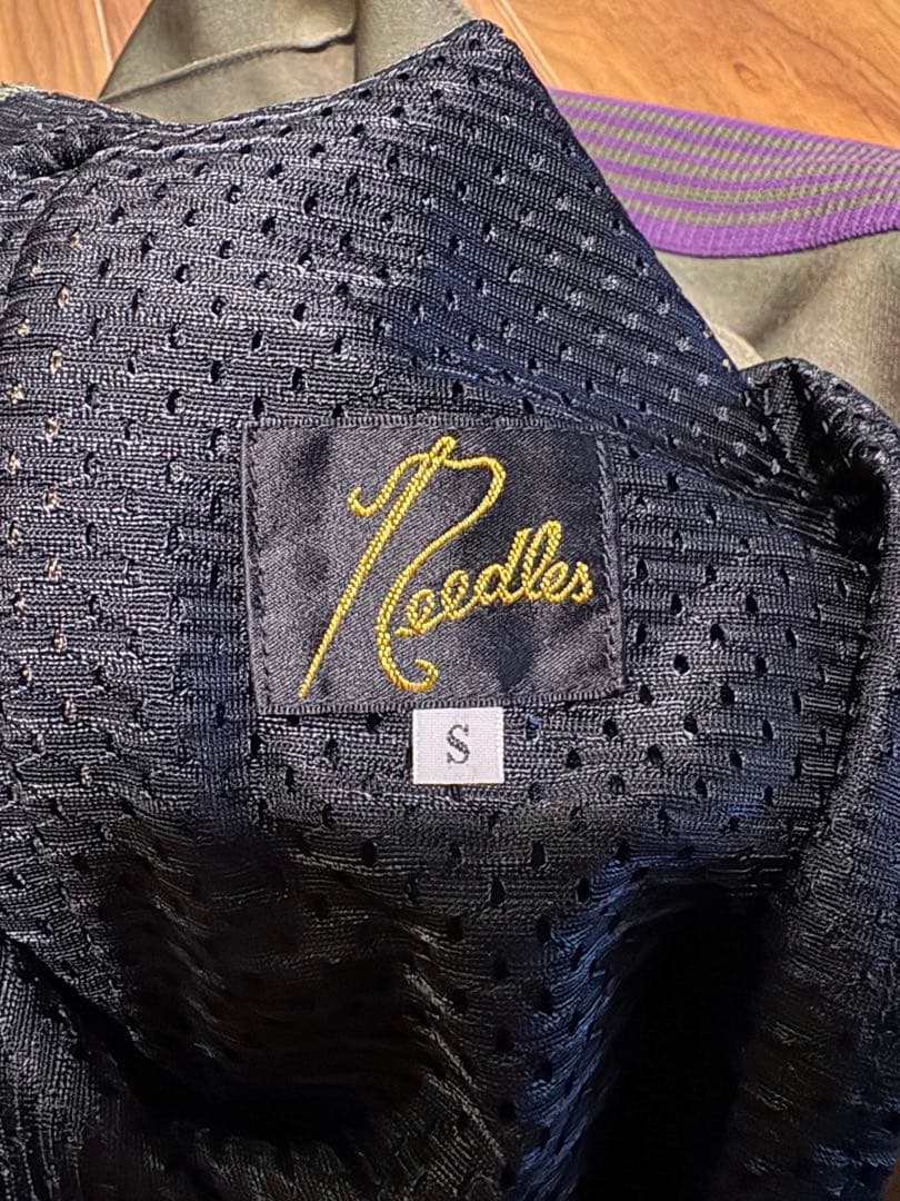 ニードルズ　ZIPPED TRACK PANT - POLY SMOOTH