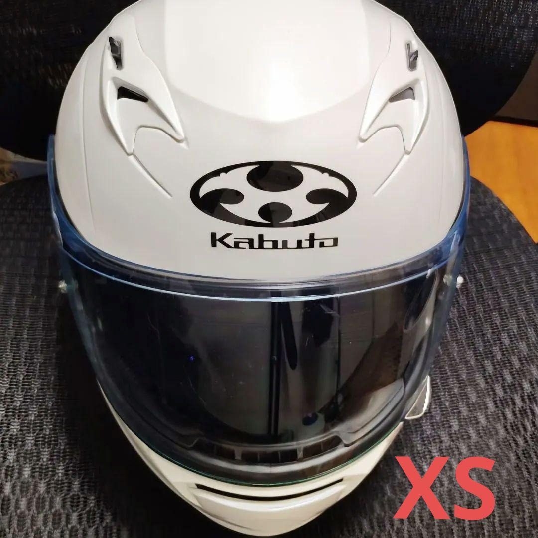 OGKカブト KAMUI3 カムイ3 xsサイズ ホワイト フルフェイス