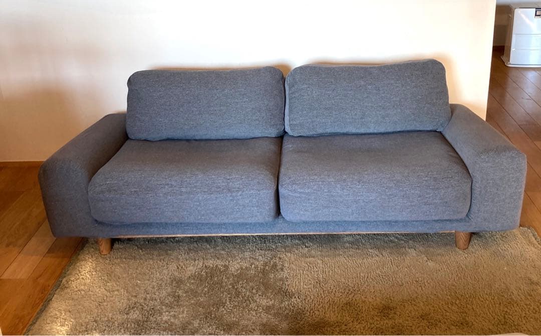 モモナチュラル　ソファ　FLOW 3Ｐ