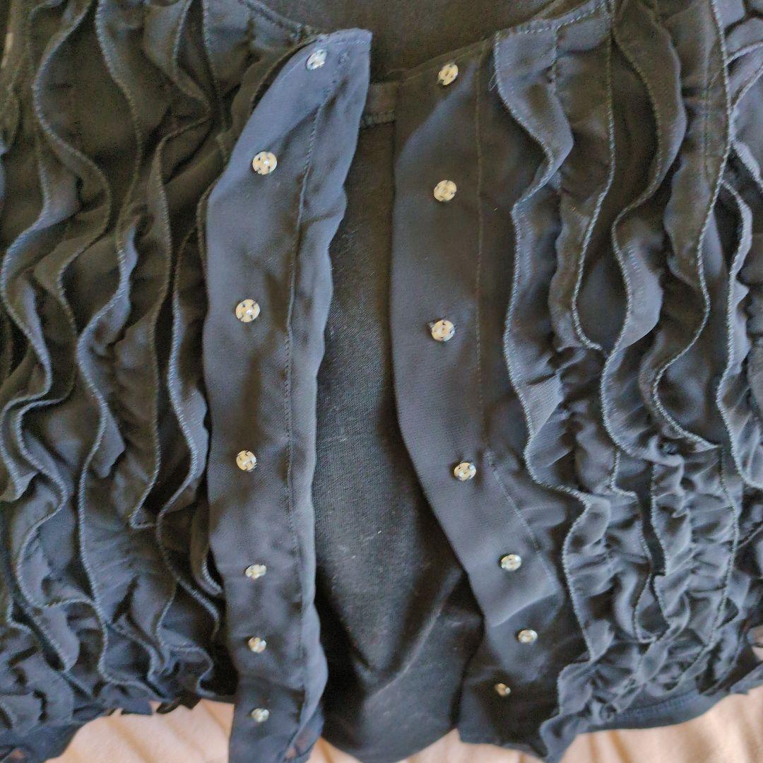 ❤️miu miu ミュウミュウ❤️フリルシースルータンクトップ アンサンブル