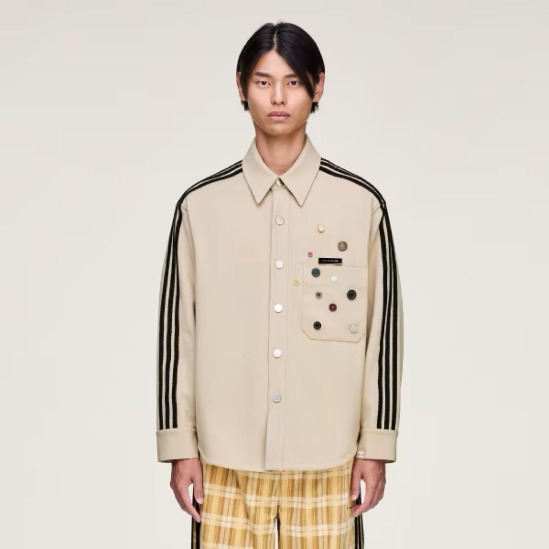 adidas song for the mute シャツジャケット L