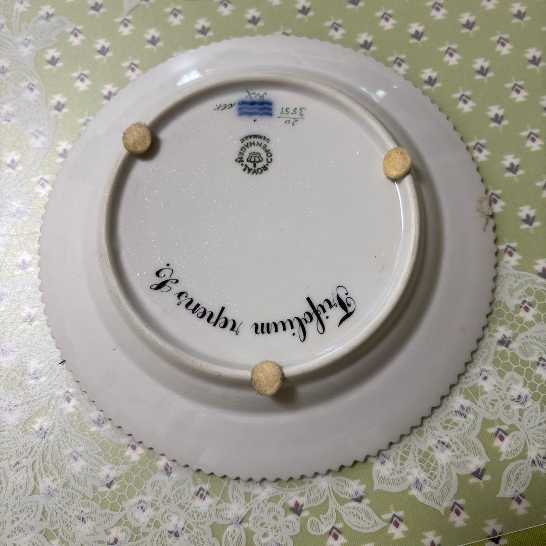 ロイヤルコペンハーゲン　フローラダニカ17センチ皿