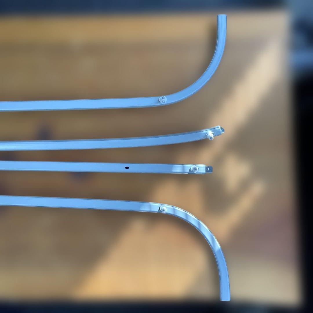 三菱ふそう　純正　ベストワンファイター　標準巾フルキャブ　ラウンドカーテンレール