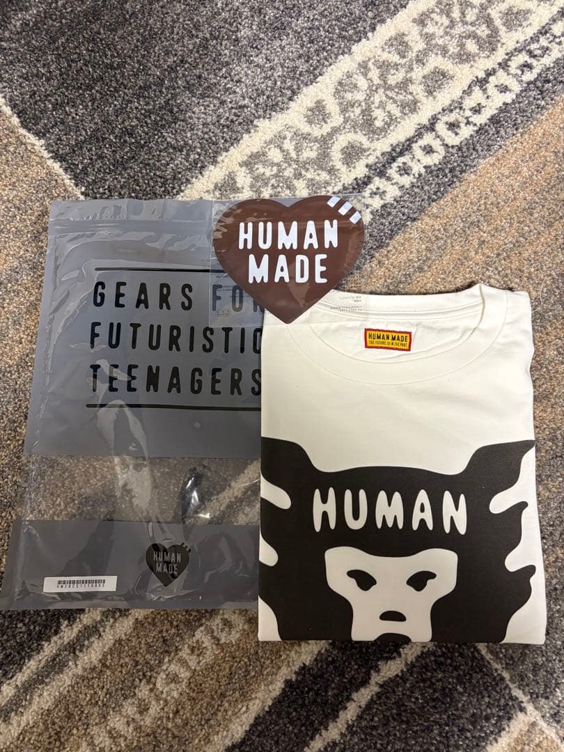 トップス HUMAN MADE DAILY L/S TSHIRT 2XL 24.11.16