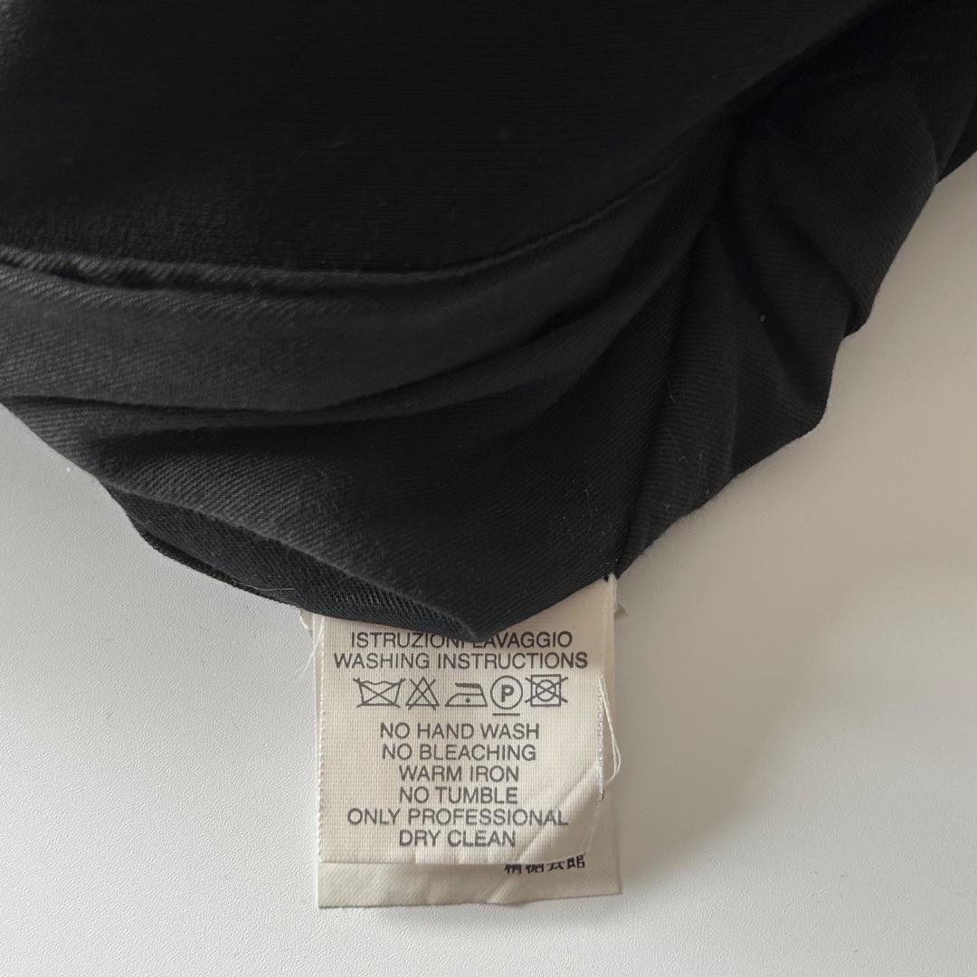 GIORGIO ARMANI コート ブラック イタリア製 90年代