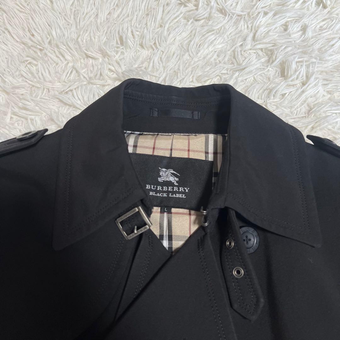 【極美品】BURBERRY BLACK LABEL トレンチコート　ノバチェック