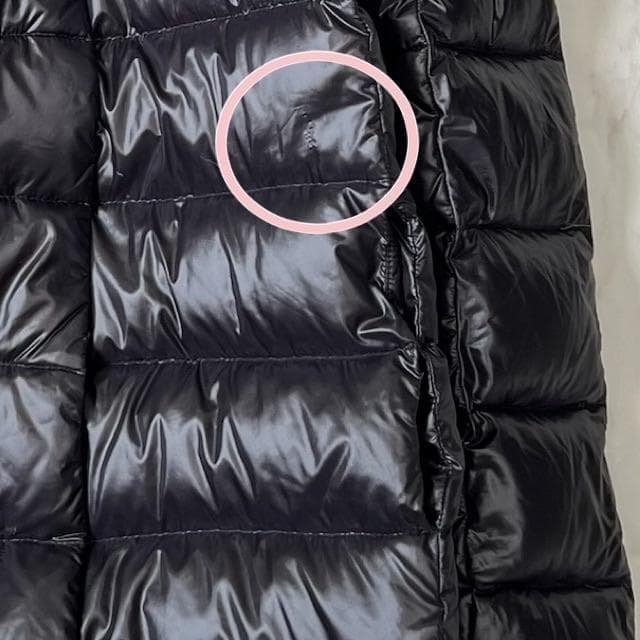 komako・ヘルノ HERNO ラクーンファー シャイニー ダウン