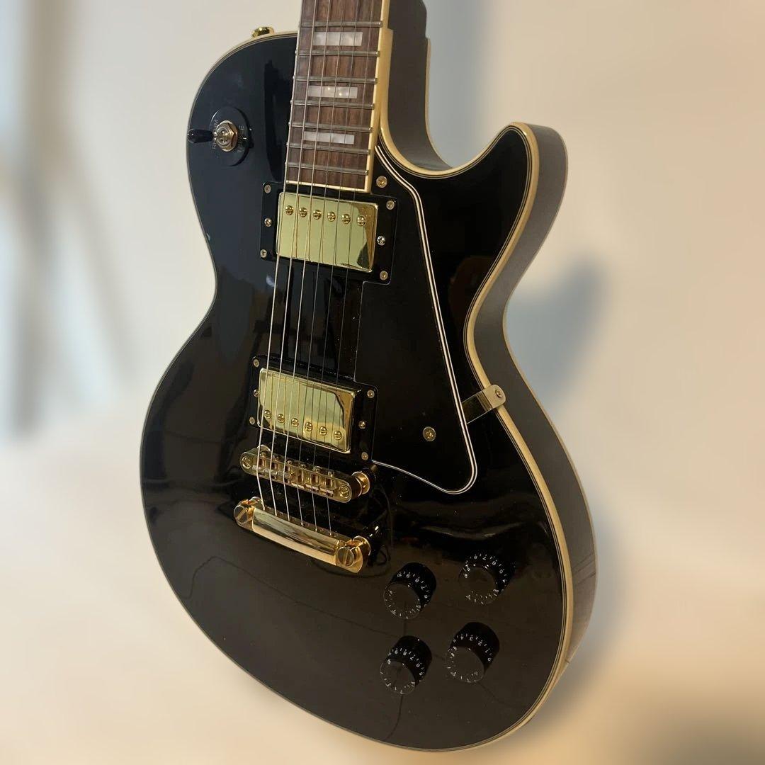 Blitz by AriaProII レスポール カスタムタイプ ブラック