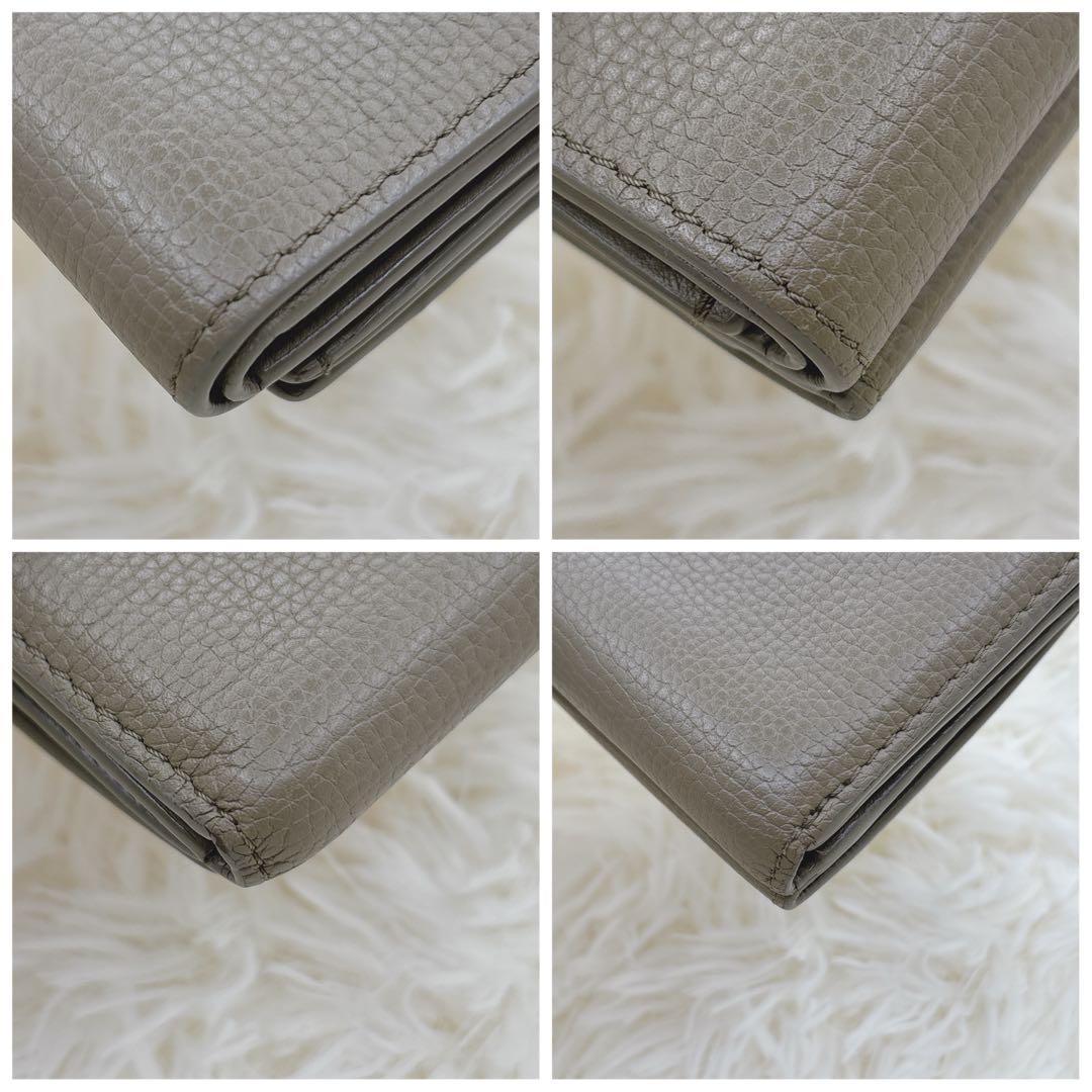 美品✨LOEWE アナグラム トライフォールド ウォレット 三つ折り財布