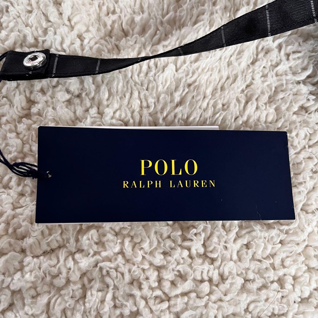 【未使用品】長傘 メンズ　ポロベア　ストライプ×BEAR ポロラルフローレン