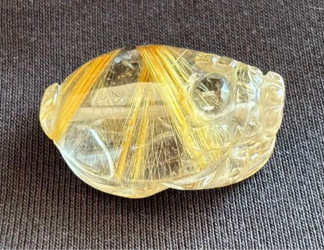 【金運、仕事運上昇】ロングイゴールドルチル⭐️貫通穴！ブレスレット⭐️ 92