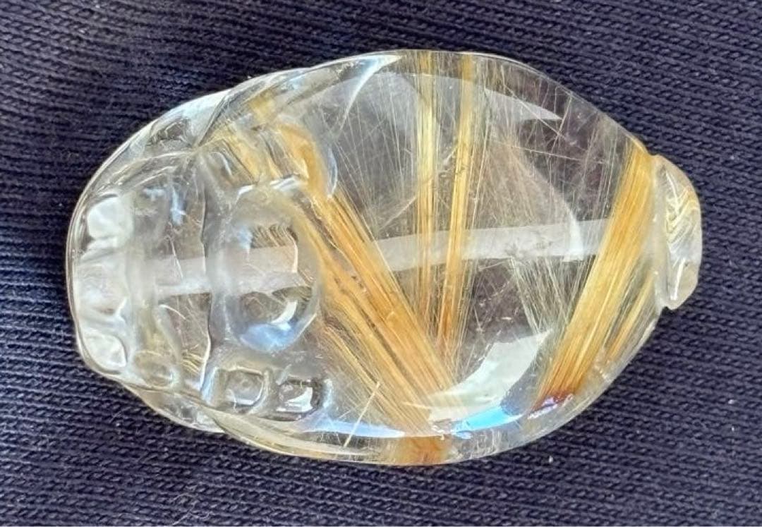 【金運、仕事運上昇】ロングイゴールドルチル⭐️貫通穴！ブレスレット⭐️ 92