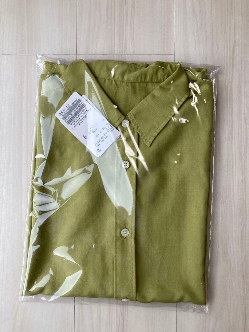 【Spick and Span】ソフトブロードフレンチヘムギャザーシャツ