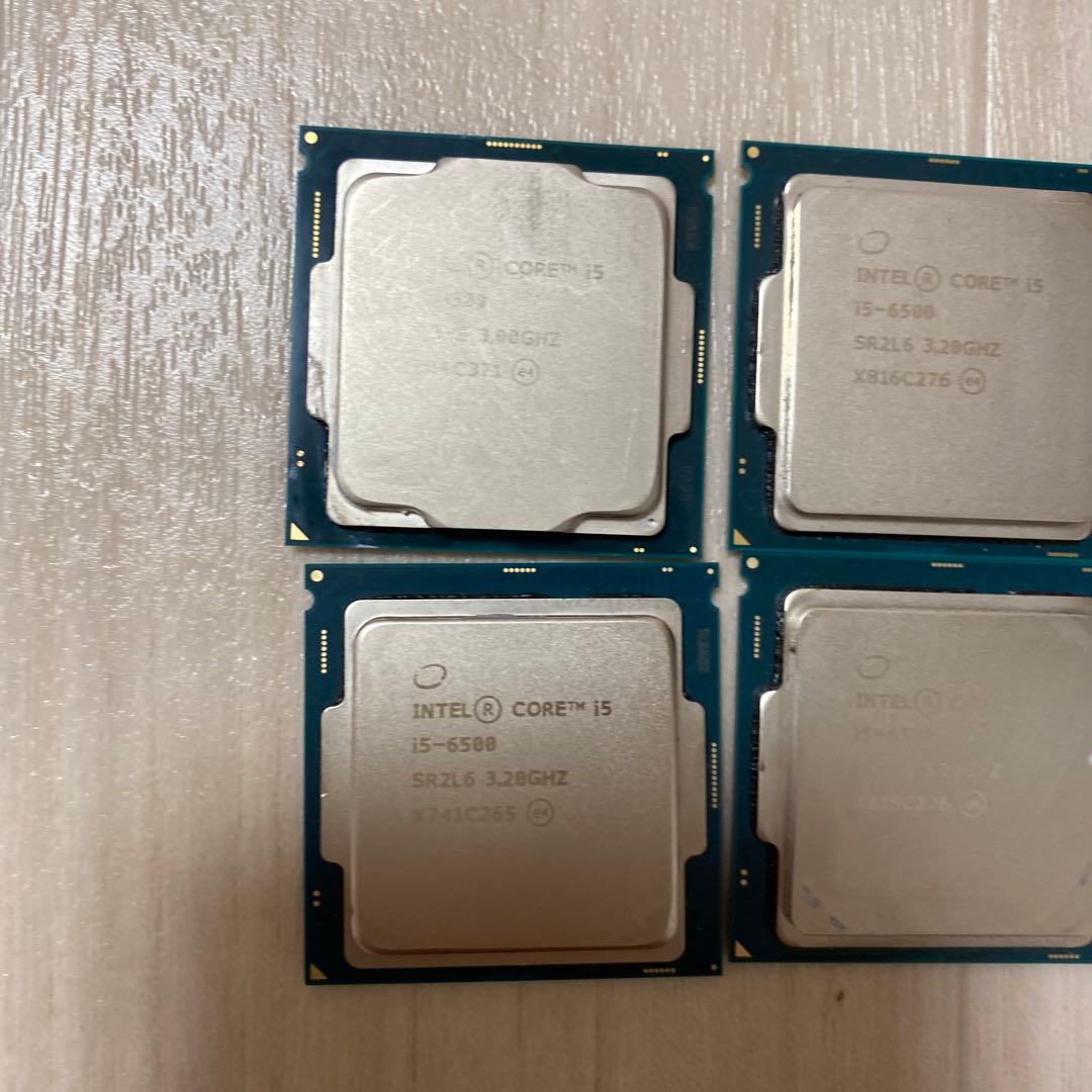 CPU- i5-8500/1枚 CPU-i5-6500/3枚