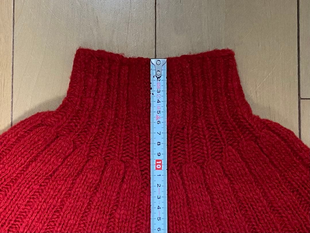 tricot garcons ウール ハイネック ニット