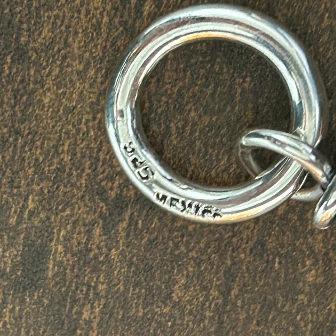 希少 メキシコ製 タスコ シルバー925 コンビチェーンブレスレット マンテル