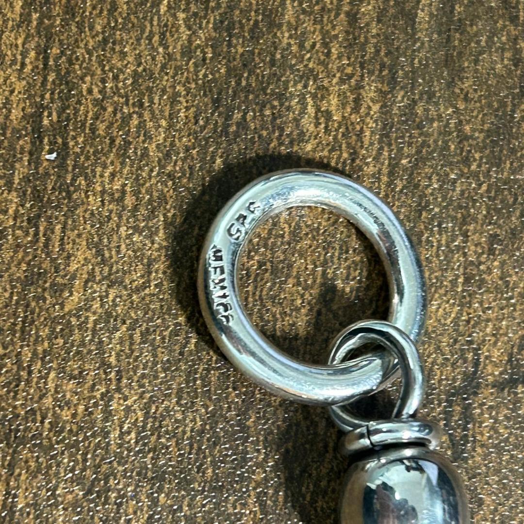 希少 メキシコ製 タスコ シルバー925 コンビチェーンブレスレット マンテル