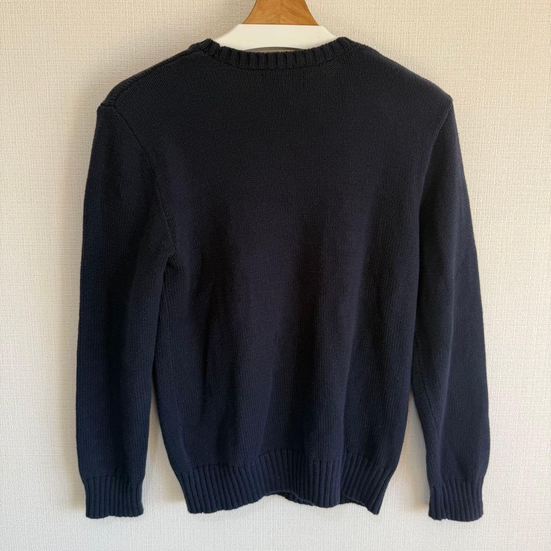 現行POLO RALPH LAUREN QRタグ ポロベア ニット セーター