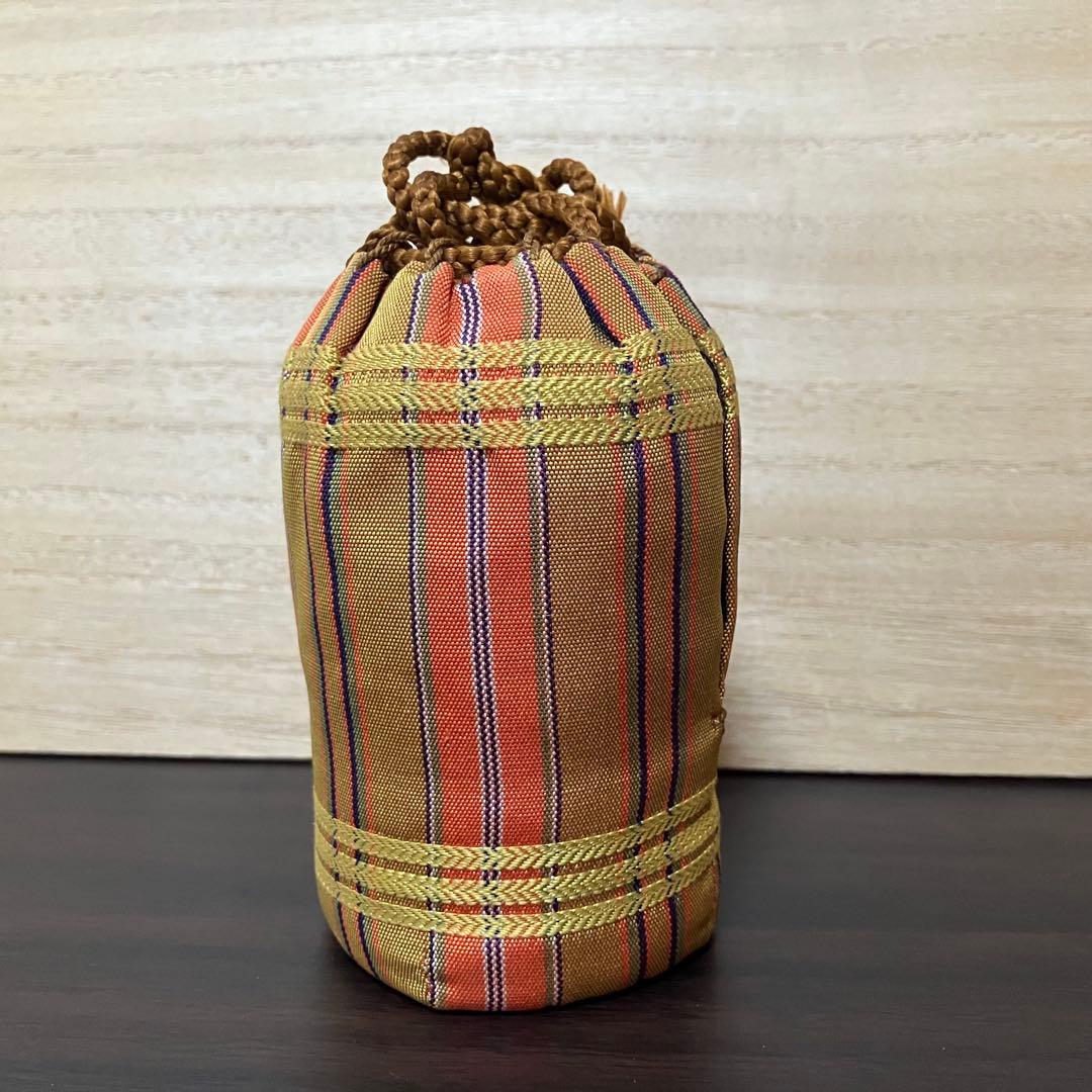 保庭楽入作◆信楽焼 茶入(仕服付)【茶道具/茶入れ】