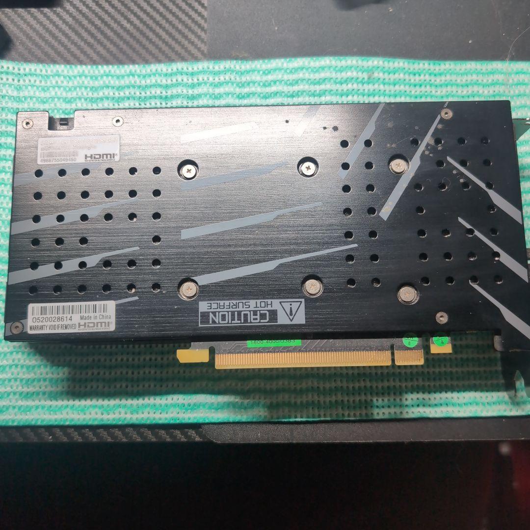 グラフィックボード・グラボ・ビデオカード GTX1660 1 Click OC 6GB GDDR5