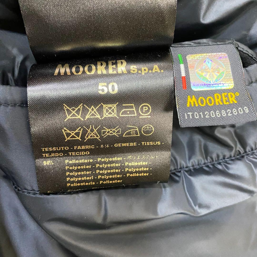 ムーレー　VERONA CASTELNUOVO リバーシブルコート　黒　50