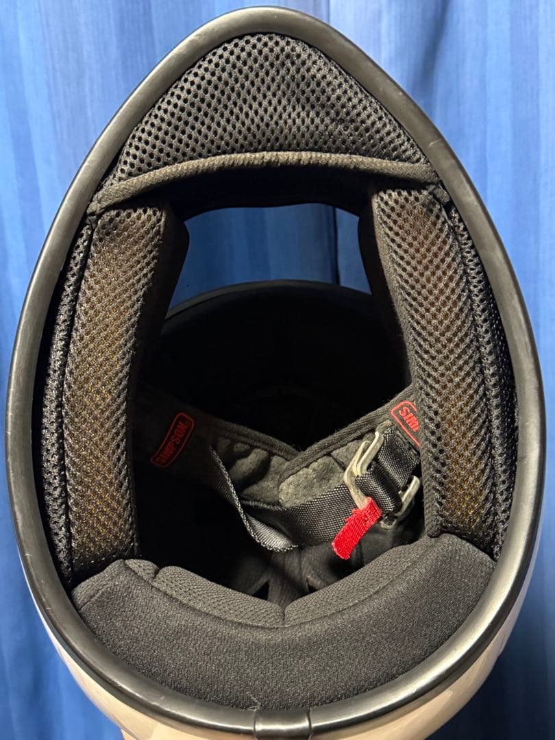 SIMPSON シンプソン RX-10 ヘルメット ホワイト 57cm M相当