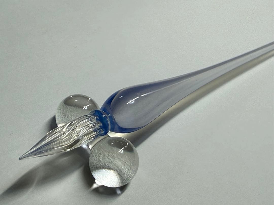 HASE硝子工房 ガラスペン◆しずく◆ 字幅F