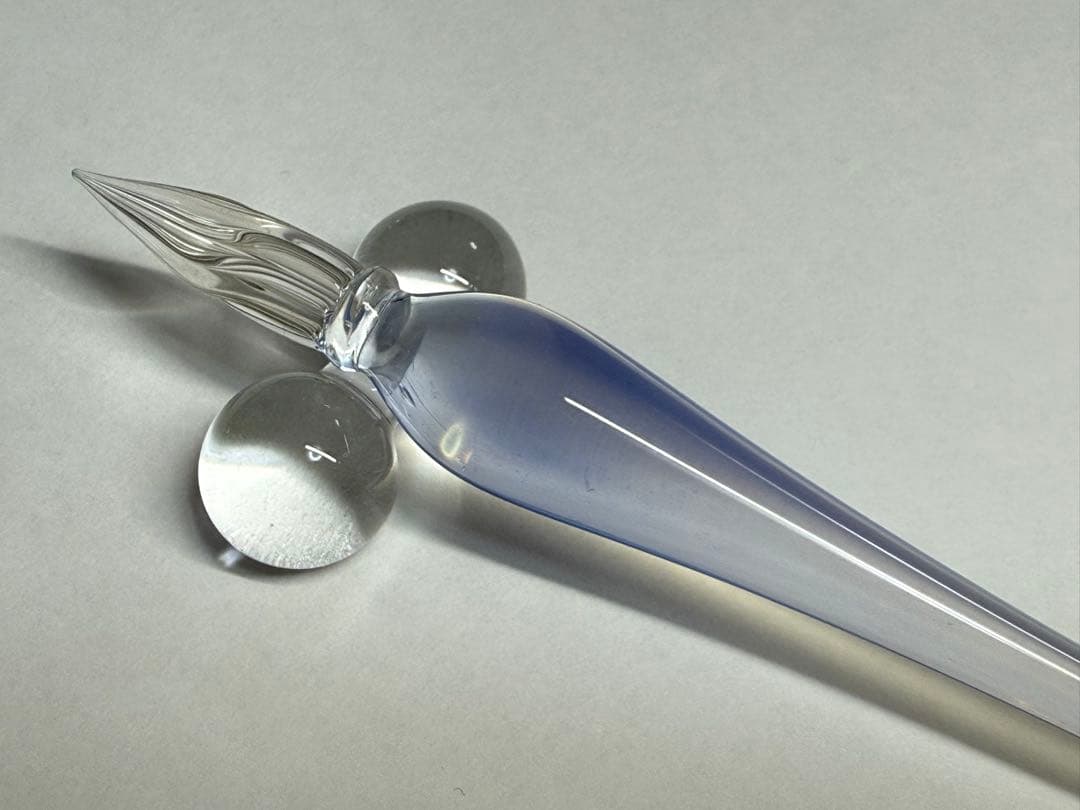 HASE硝子工房 ガラスペン◆しずく◆ 字幅F