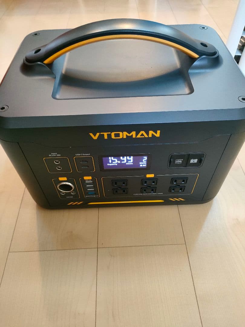 VTOMAN ポータブル電源 1500W