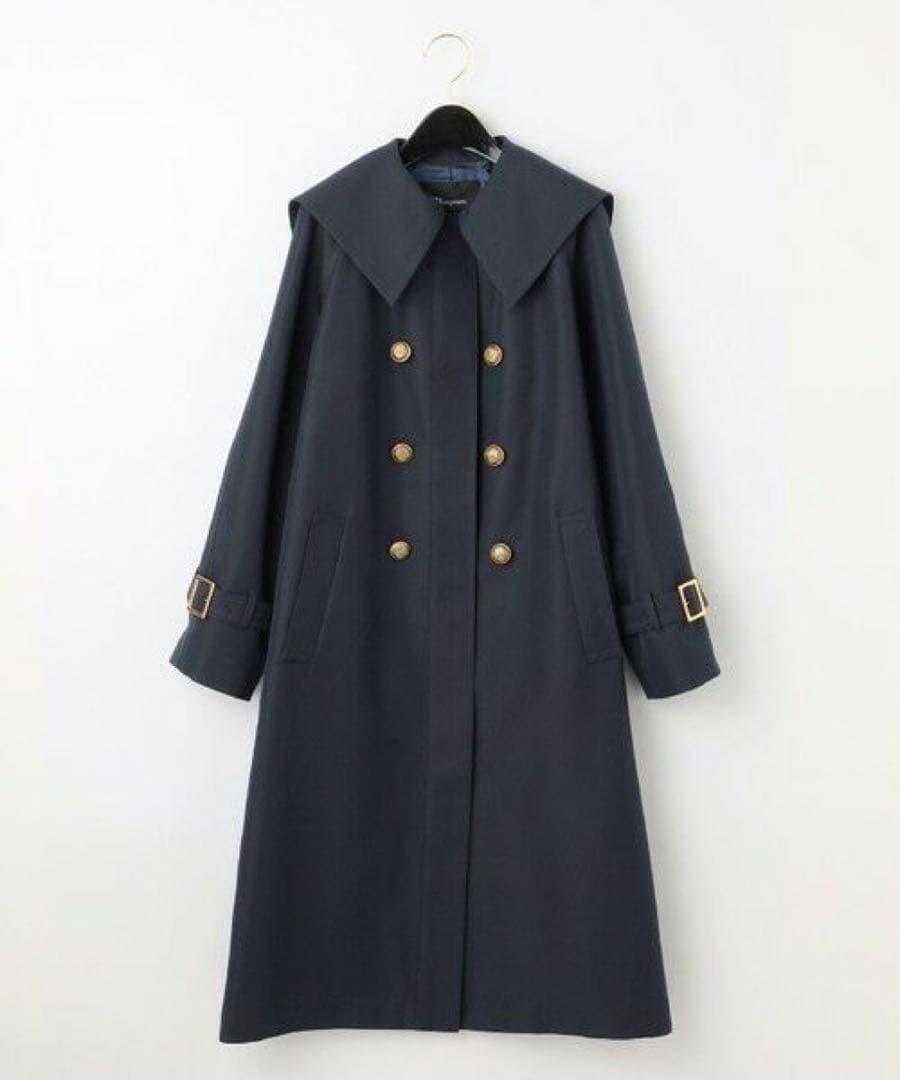 グレースコンチネンタル　変形ロングトレンチコート