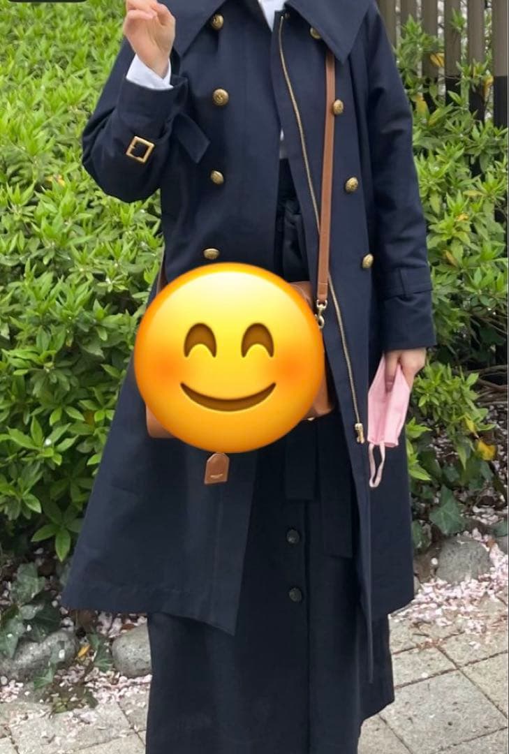 グレースコンチネンタル　変形ロングトレンチコート