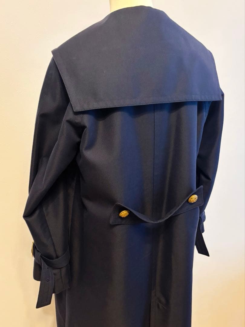 グレースコンチネンタル　変形ロングトレンチコート