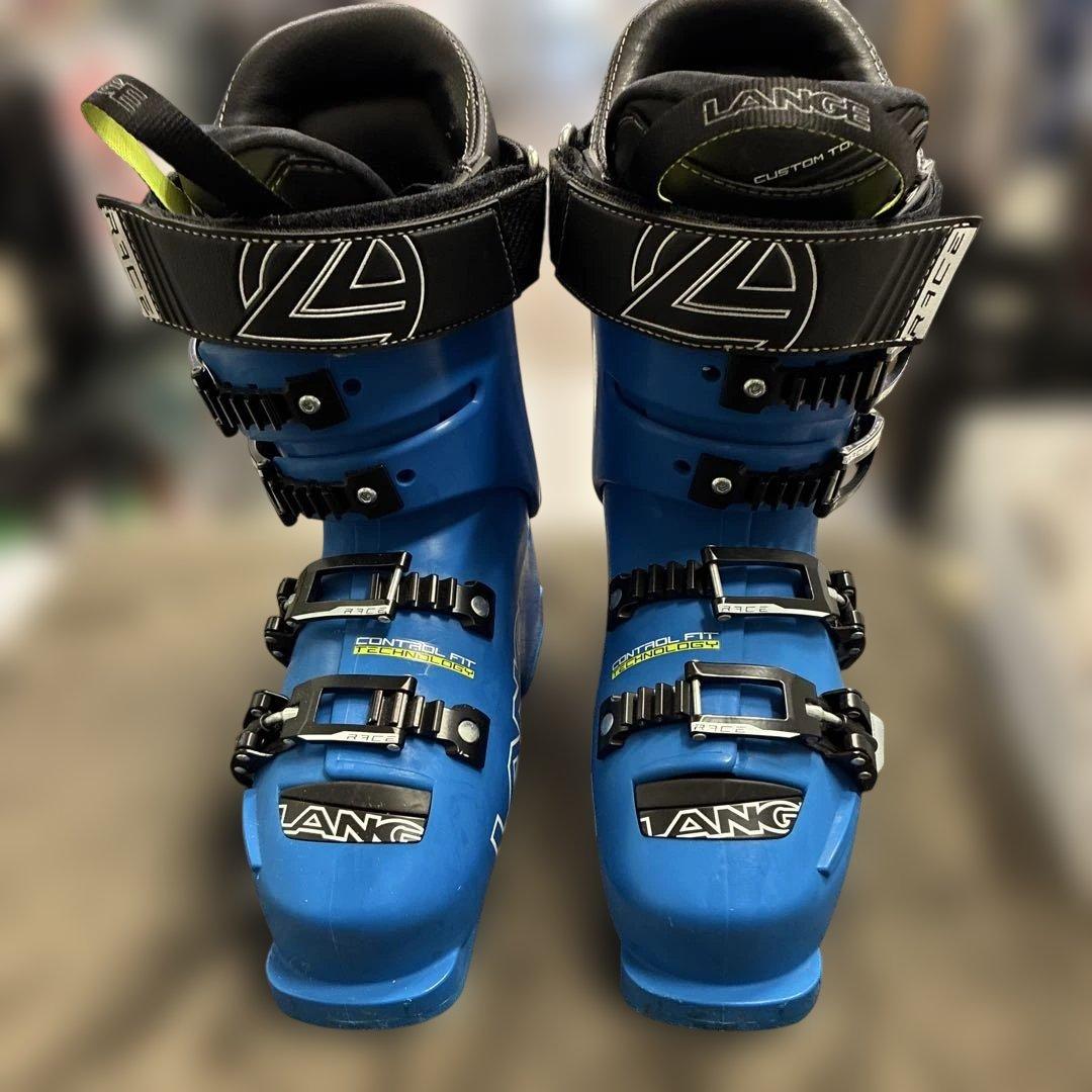 LANGE RS 100 スキーブーツ 女性用 青　整理番号Aカ