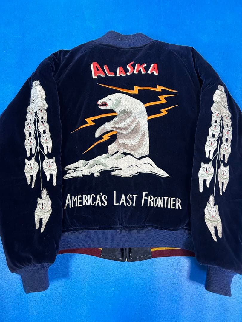 港商　東洋エンタープライズ　初期M品番スカジャン　アラスカジャン