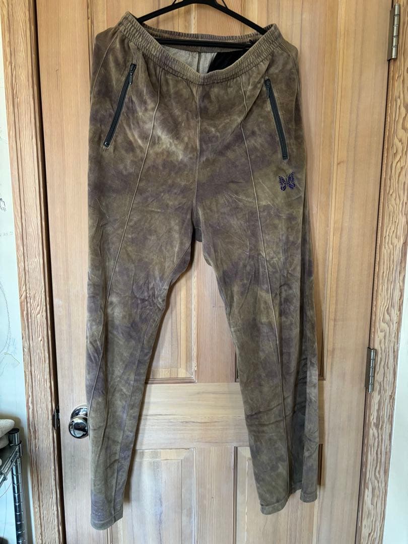 ひなぴろさん専用　Needles ベロアジャージパンツ　Sサイズ