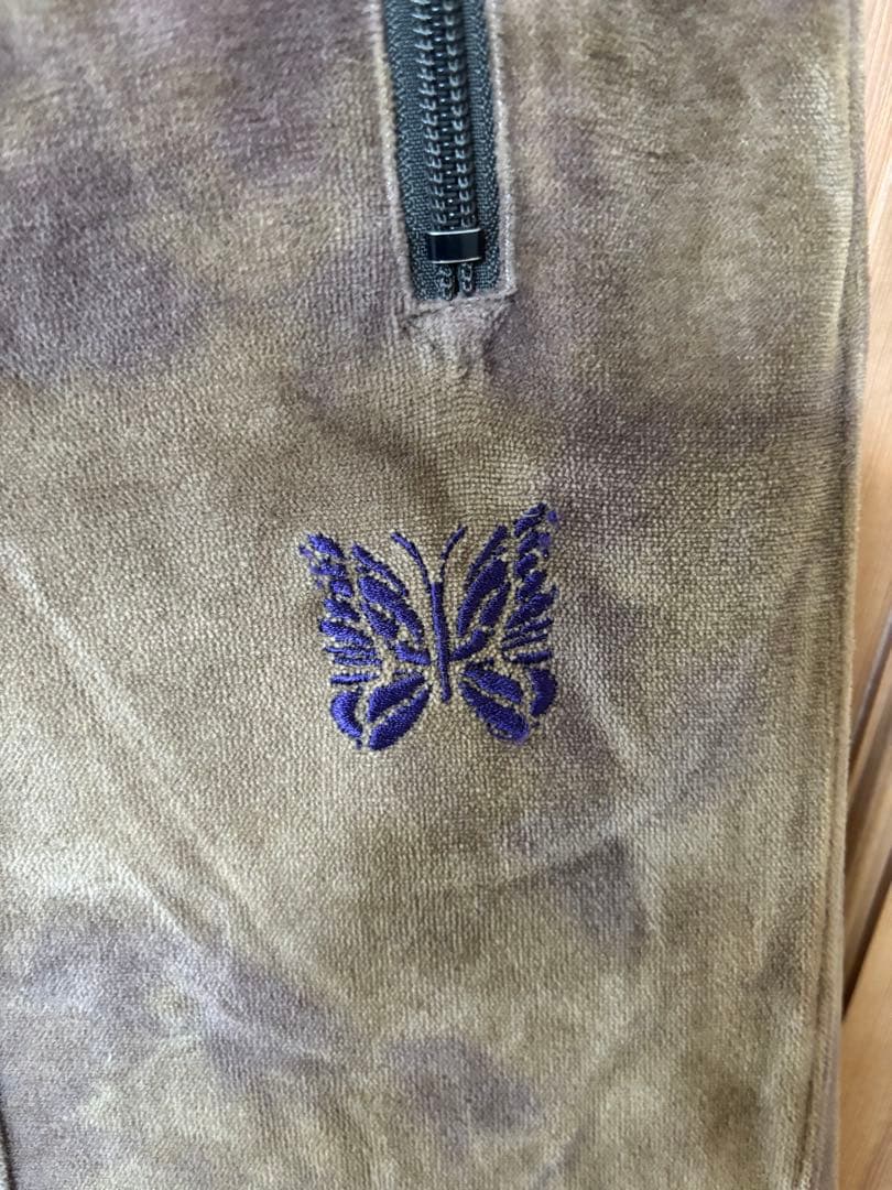 ひなぴろさん専用　Needles ベロアジャージパンツ　Sサイズ