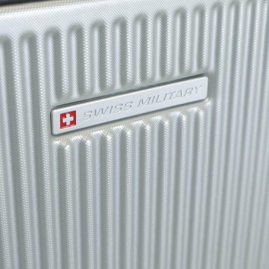 値下展示品 スイスミリタリー 20インチ スーツケース シルバー 機内持ち込み