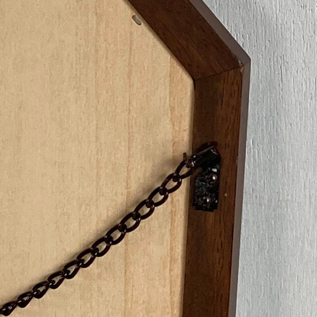 マルニ maruni 木製 壁掛け鏡 ウォールミラー 8角