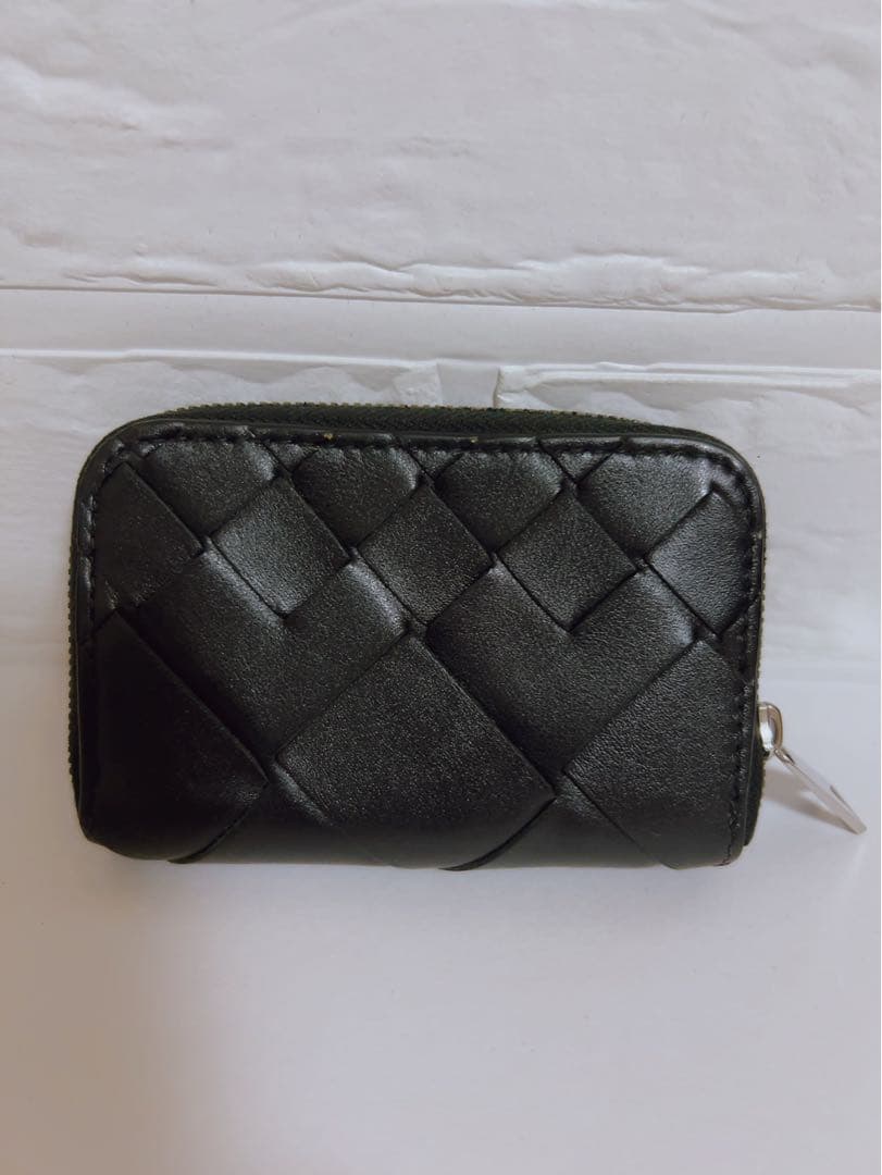 ボッテガヴェネタ　BOTTEGA VENETA 財布　小銭入れ　ブラック