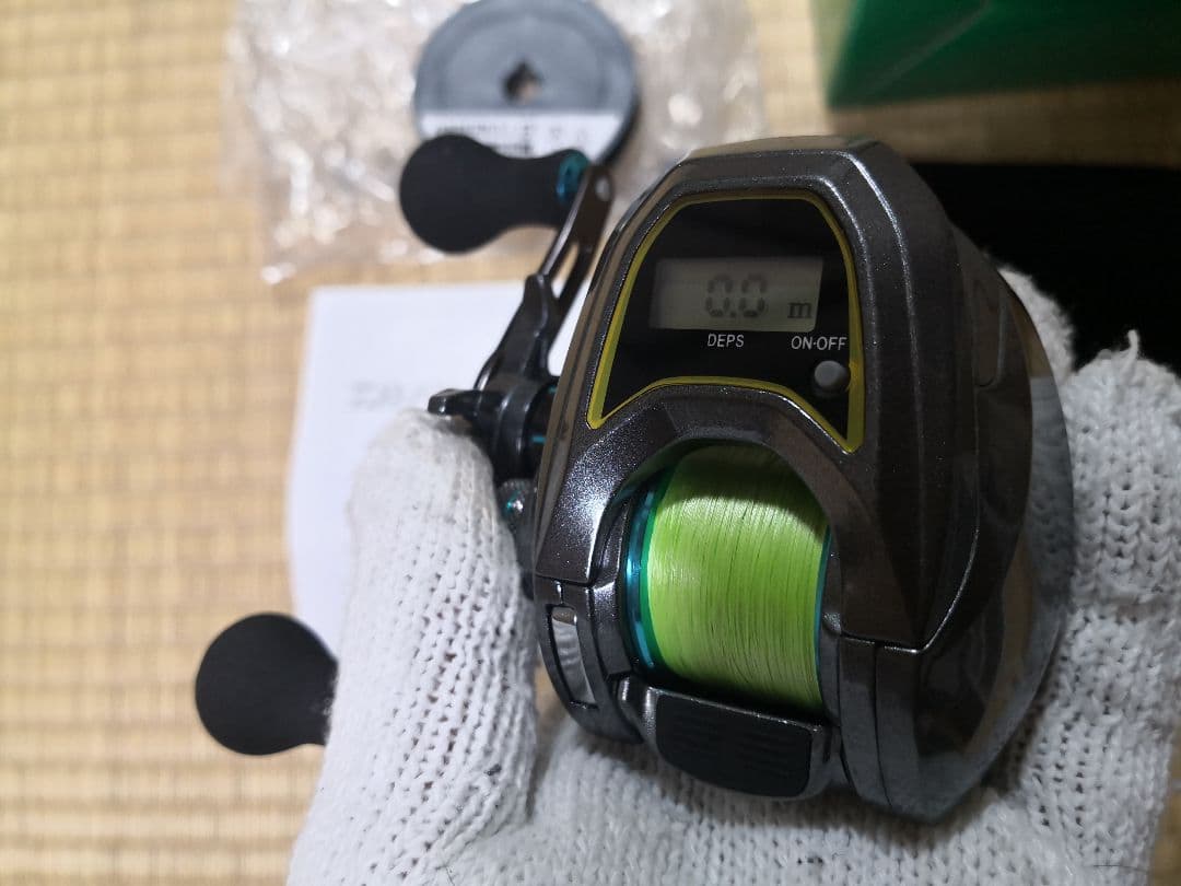 ダイワ LIGHT SW X IC L SS 別途新品PEライン付き 左ハンドル