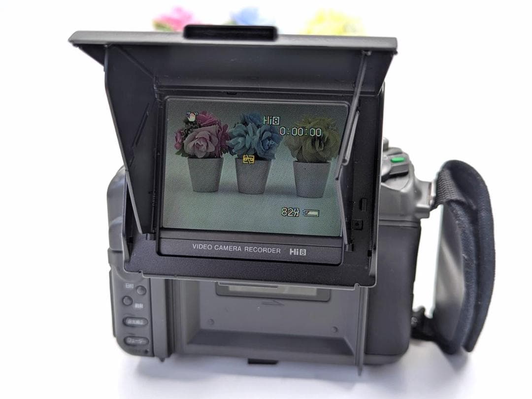 8mmテープのダビングに！ SONY ビデオカメラ CCD-SC55 01